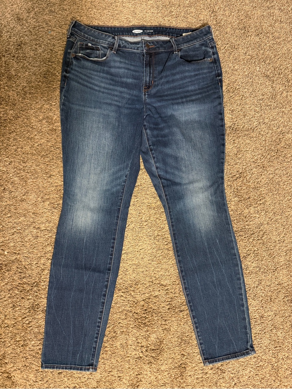 Old Navy Women's Mid-Blue Skinny Jeans